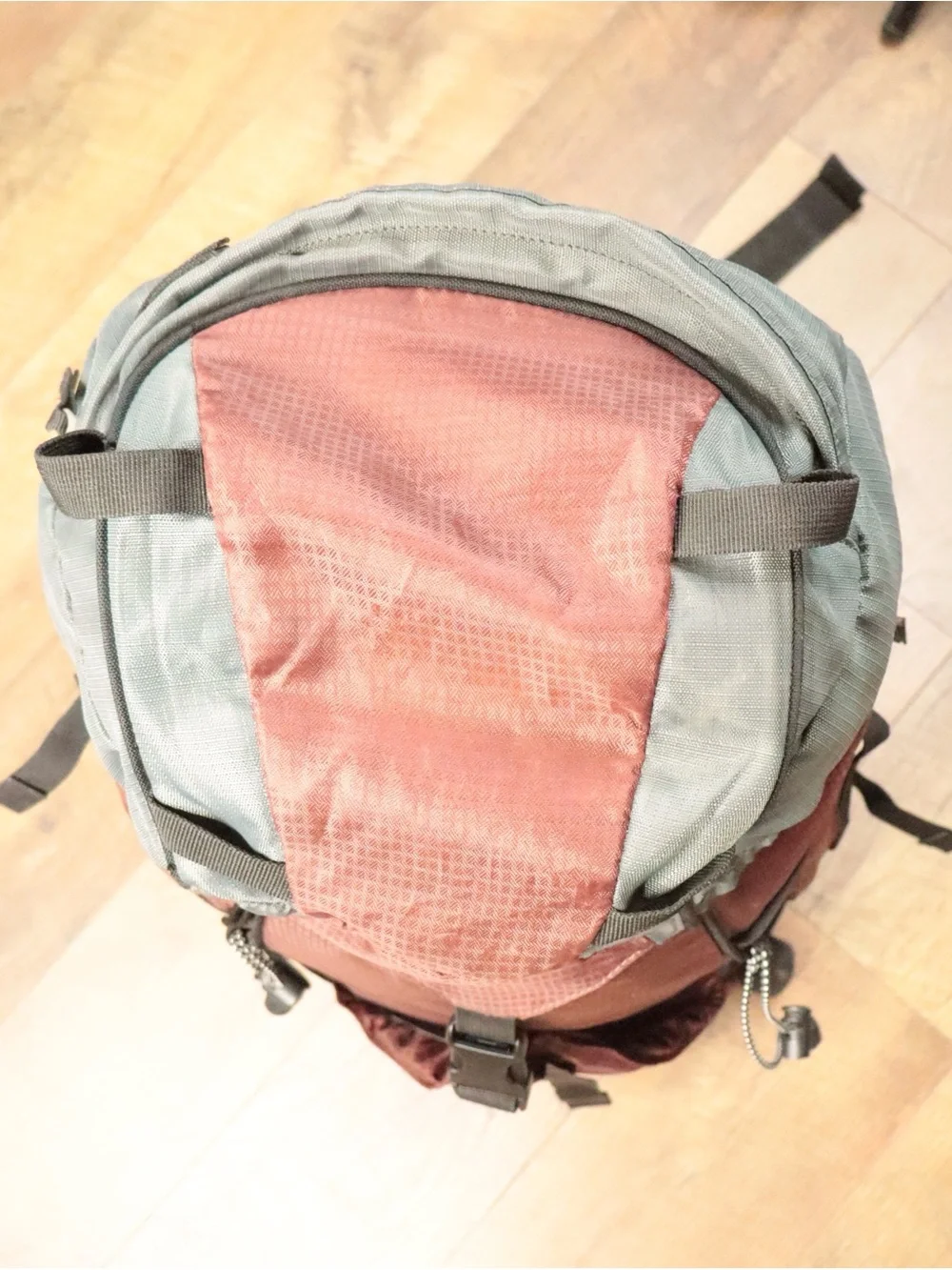 Field & Stream 1871 Large  45L Internal Frame Hiking Backpack - Maroon/Dark Gray